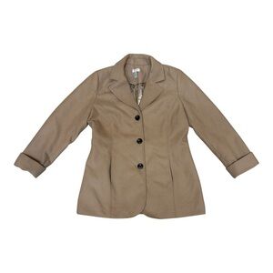 Chico’s Tan Jacket Peacoat